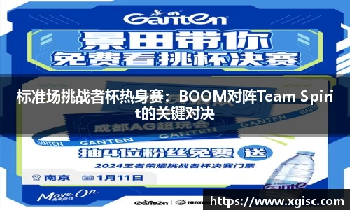 标准场挑战者杯热身赛：BOOM对阵Team Spirit的关键对决